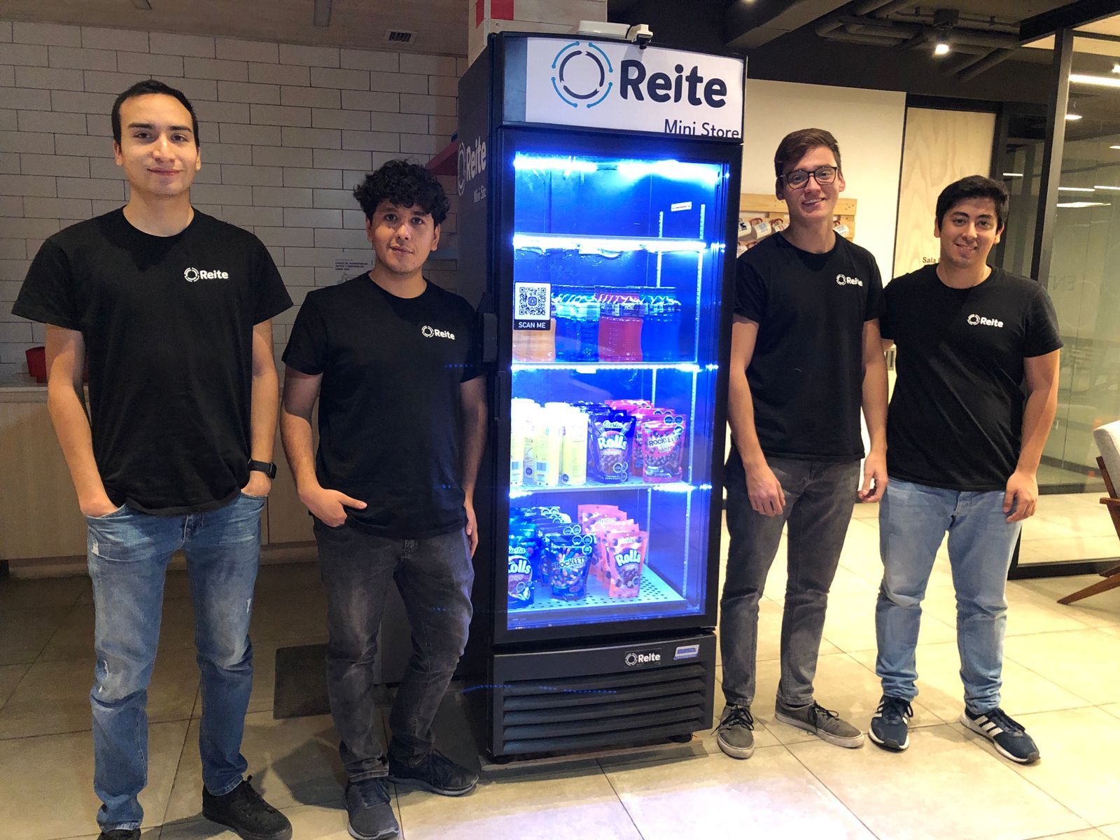 Reite recibe inversión de USD 700k con apoyo de Invexor Venture Partners - los cuatro fundadores junto a su tecnología.